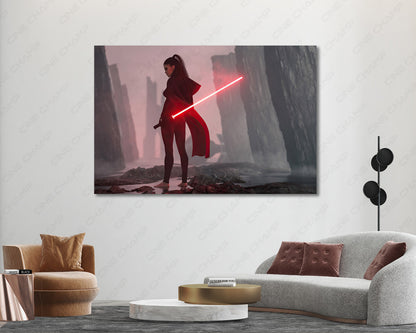 Star Wars Sith Villain Canvas Artwork