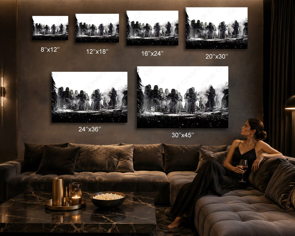 Star Wars Snowtrooper Character Wall Art