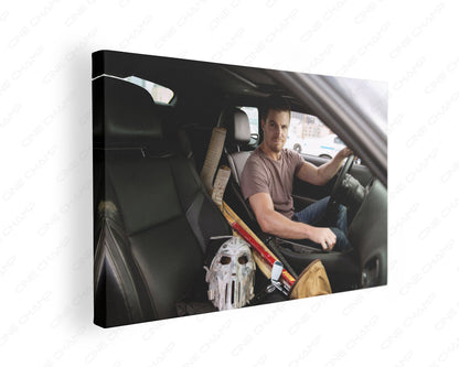 Stephen Amell In TMNT Canvas Wall Art
