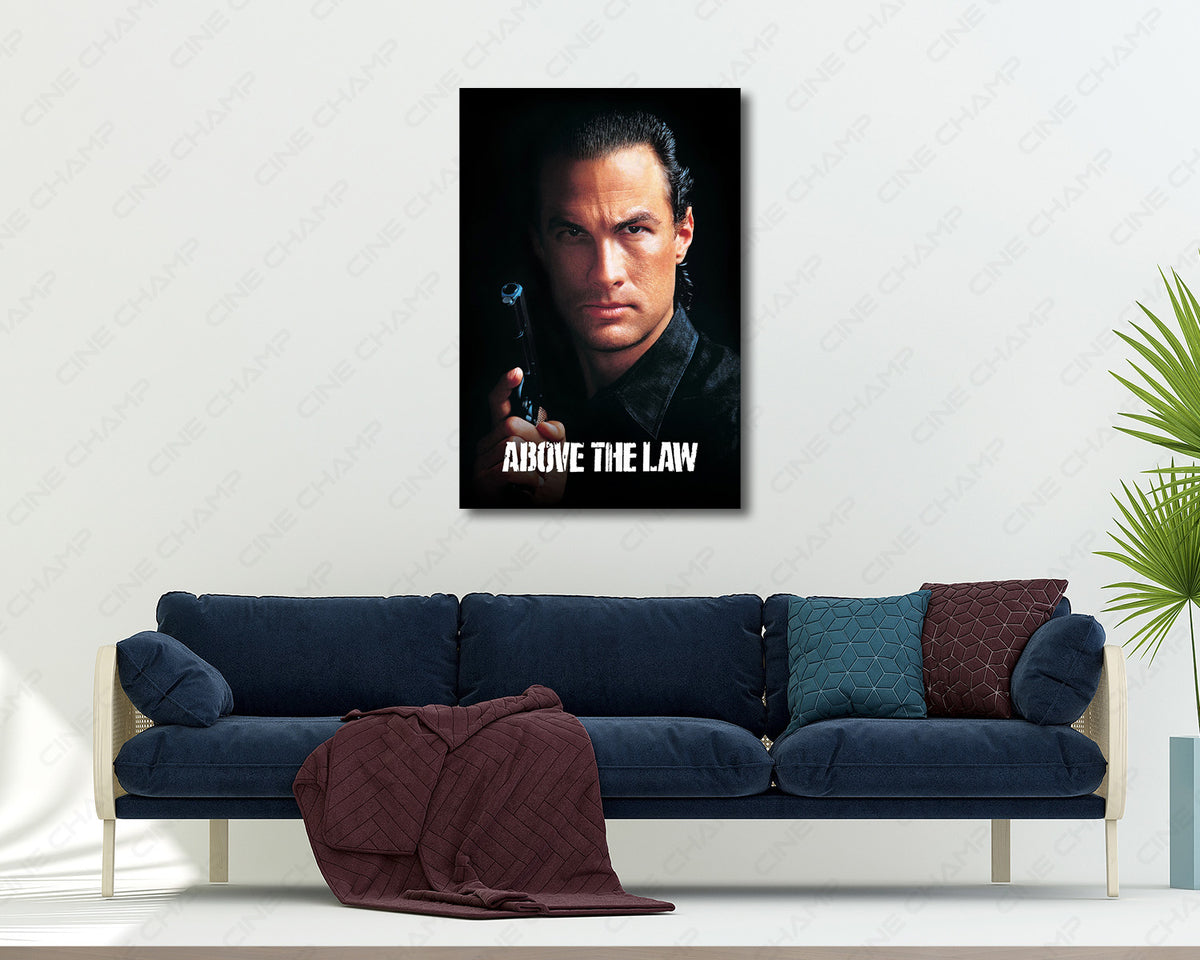 Steven Seagal Above the Law Canvas