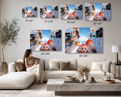 Storks Movie Canvas Wall Art