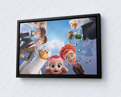 Storks Movie Canvas Wall Art