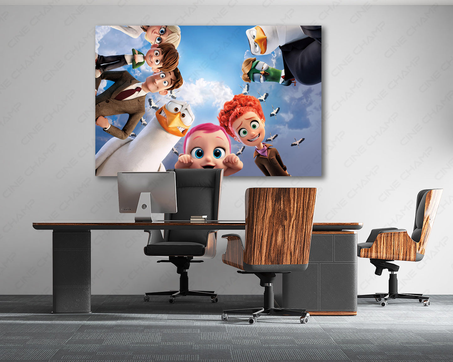 Storks Movie Canvas Wall Art