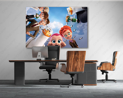 Storks Movie Canvas Wall Art