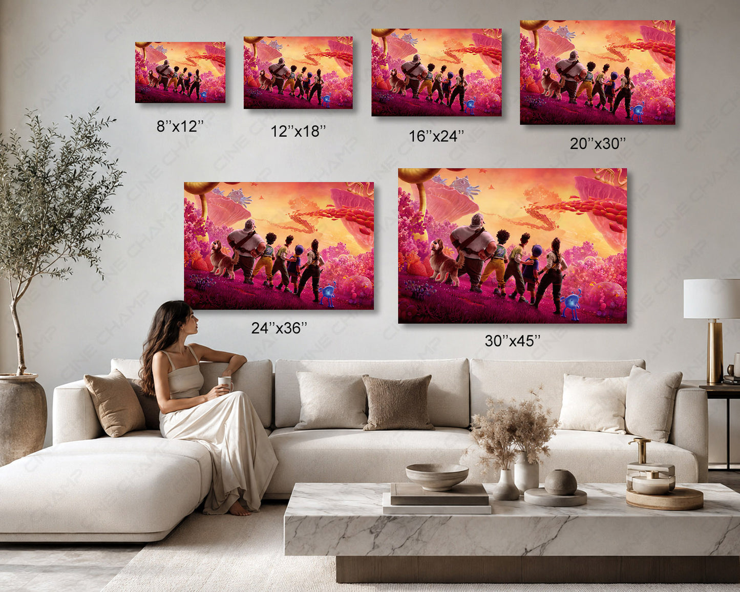 Strange World Canvas Print