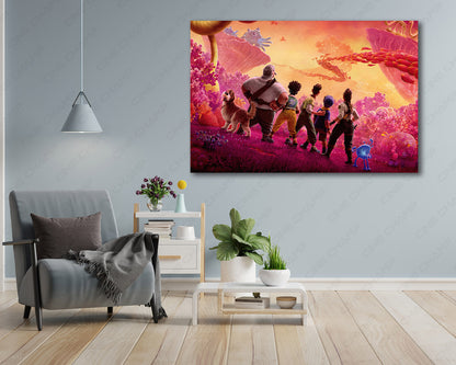 Strange World Canvas Print