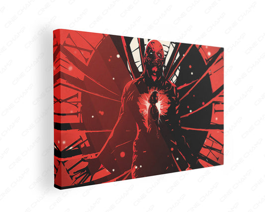 Stranger Things Season 4 Illustration Canvas Wall Art