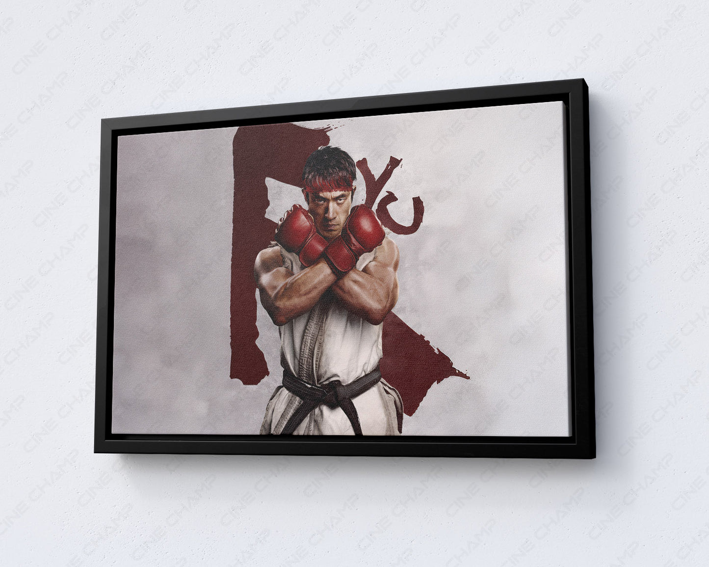 Street Fighter Canvas Print Fighting Wall Art