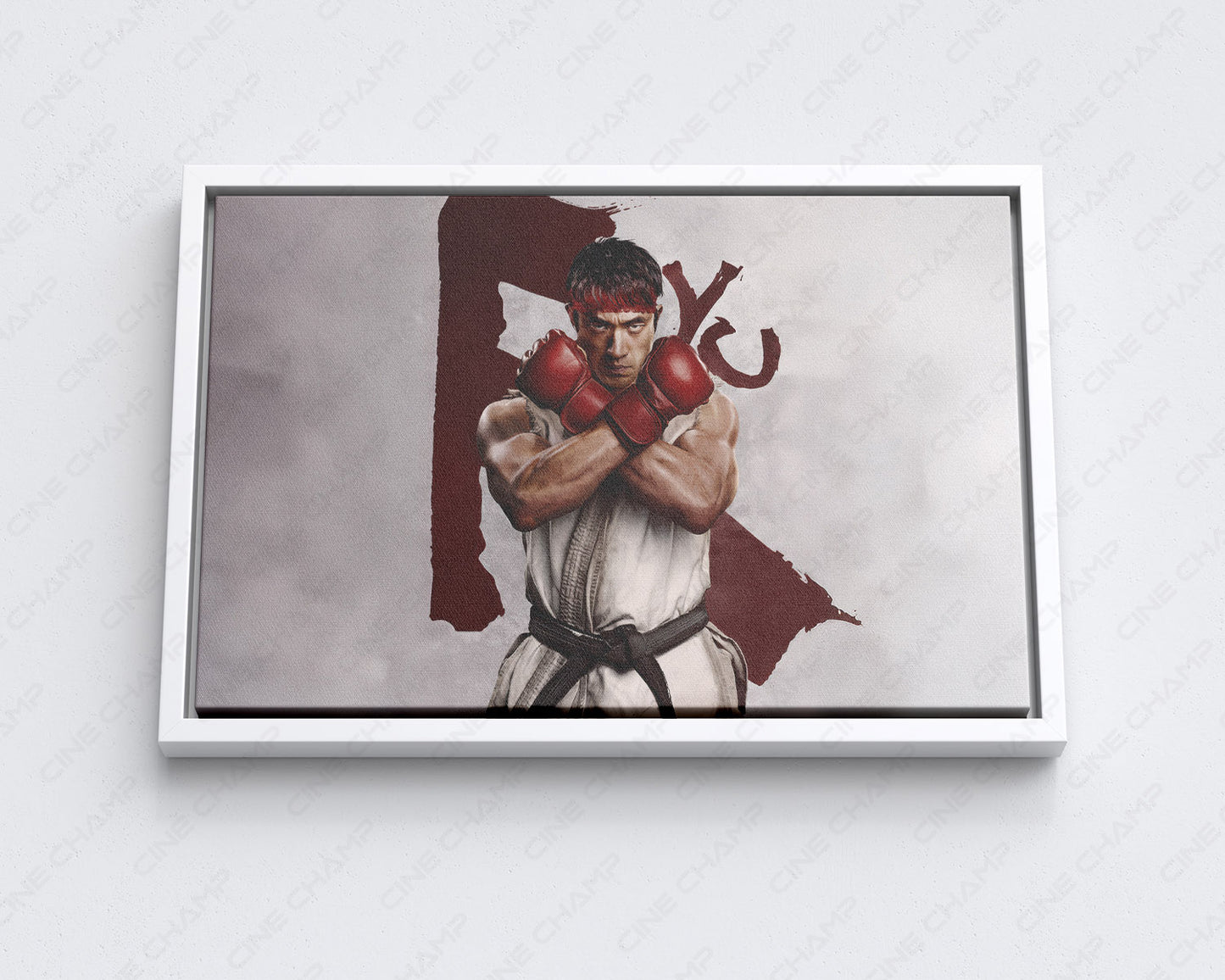 Street Fighter Canvas Print Fighting Wall Art