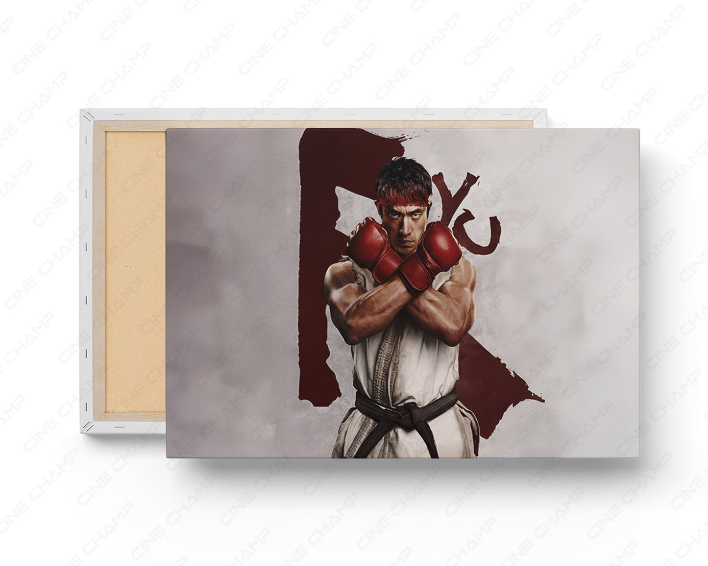 Street Fighter Canvas Print Fighting Wall Art