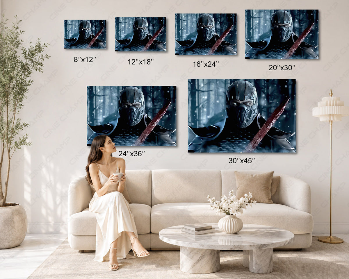 Sub-Zero Gaming Room Wall Art