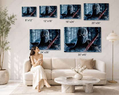 Sub-Zero Gaming Room Wall Art