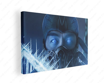 Sub-Zero Mortal Kombat Canvas Wall Art