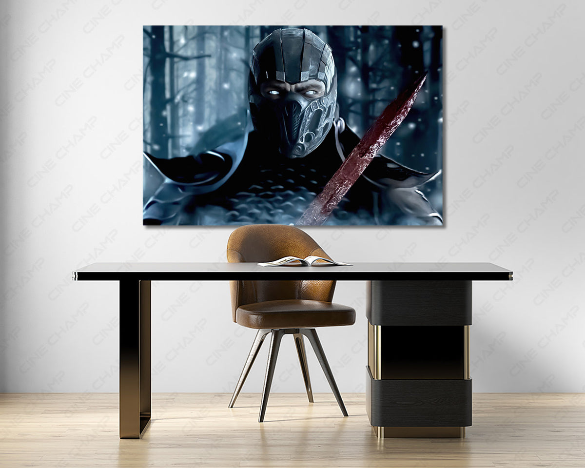 Sub-Zero Mortal Kombat Character Artwork
