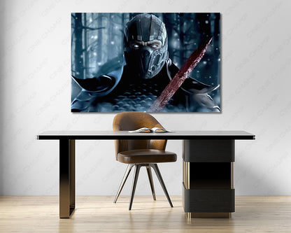 Sub-Zero Mortal Kombat Character Artwork