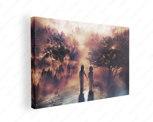 Suicide Forest Village Canvas Wall Art