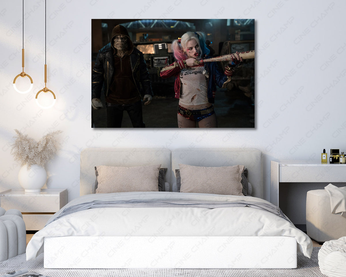 Suicide Squad Character Canvas Print