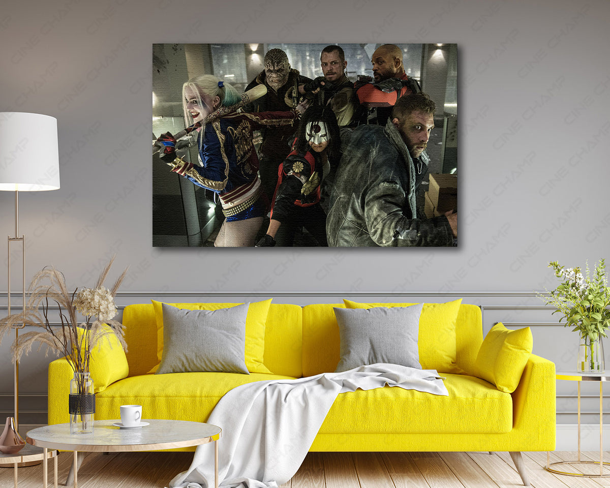 Suicide Squad Movie Canvas Print