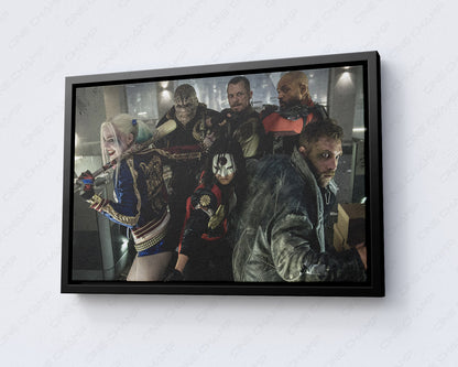 Suicide Squad Movie Poster Canvas