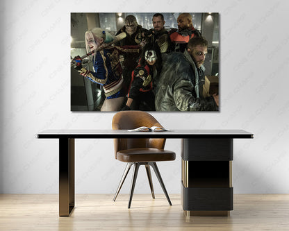 Suicide Squad Supervillain Artwork