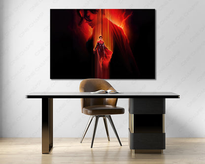 Supergirl Character Canvas Artwork