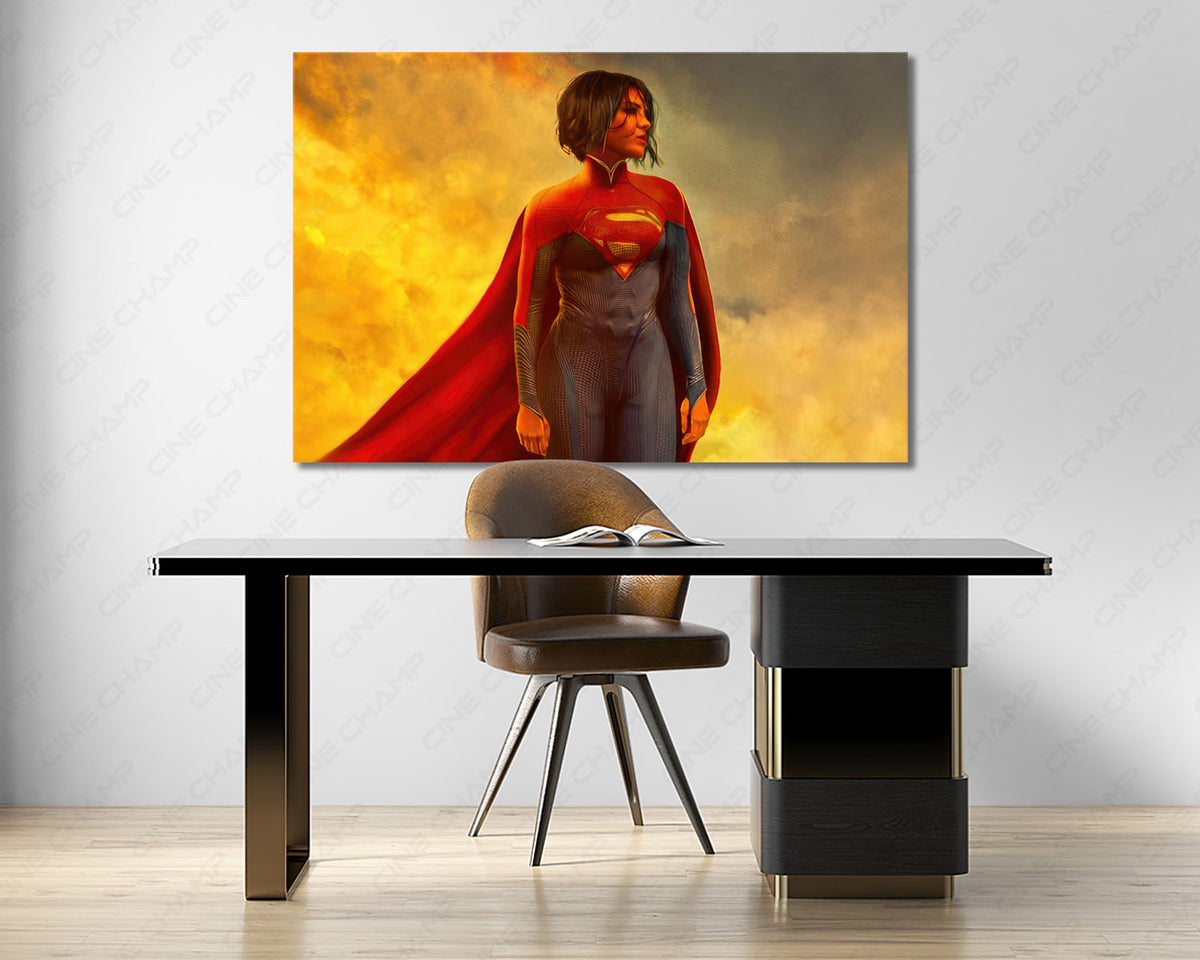 Supergirl Character Wall Art