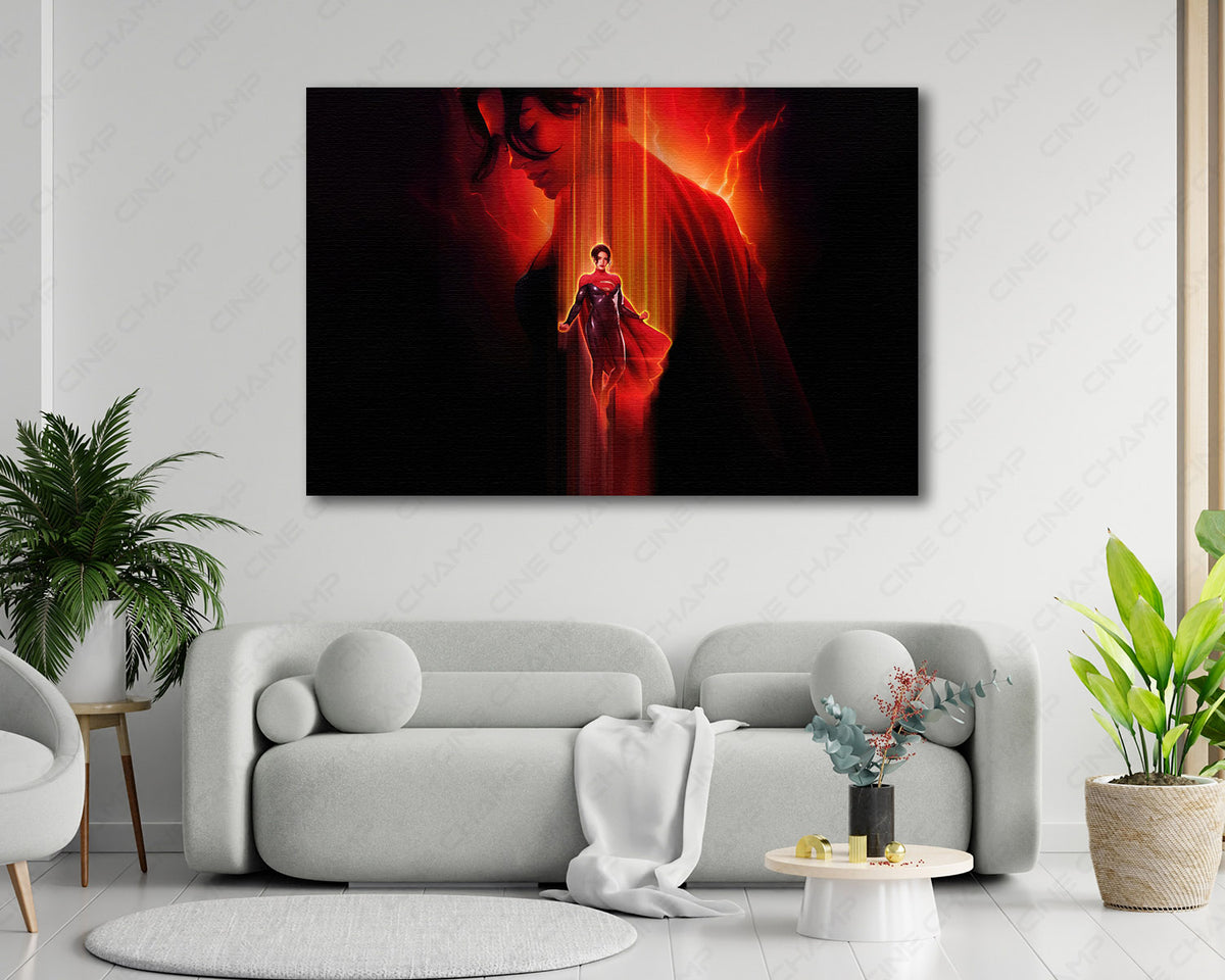 Supergirl DC Canvas Print