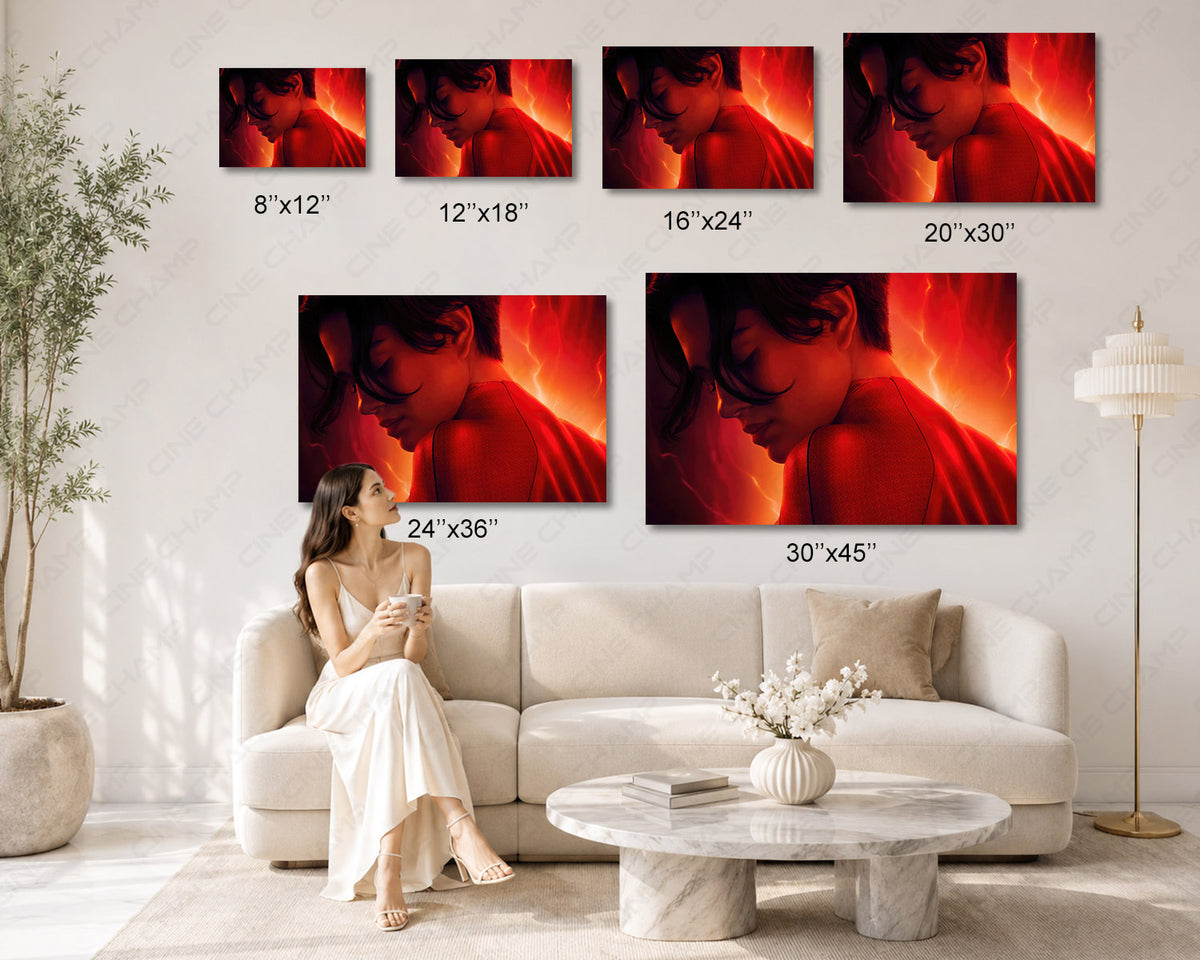 Supergirl Home Theater Wall Artwork