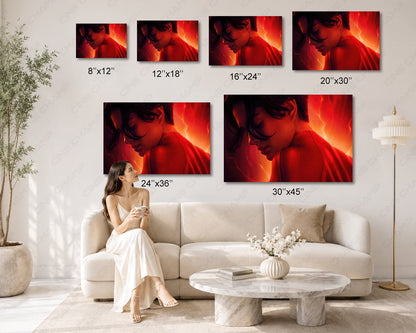 Supergirl Home Theater Wall Artwork
