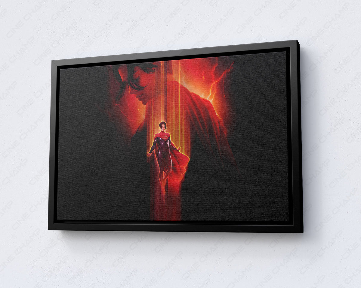 Supergirl Movie Poster Canvas