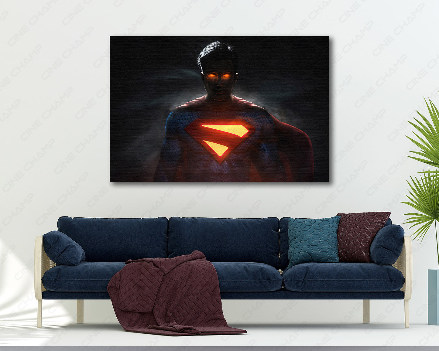 Superman Canvas Print