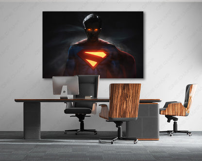 Superman Canvas Print