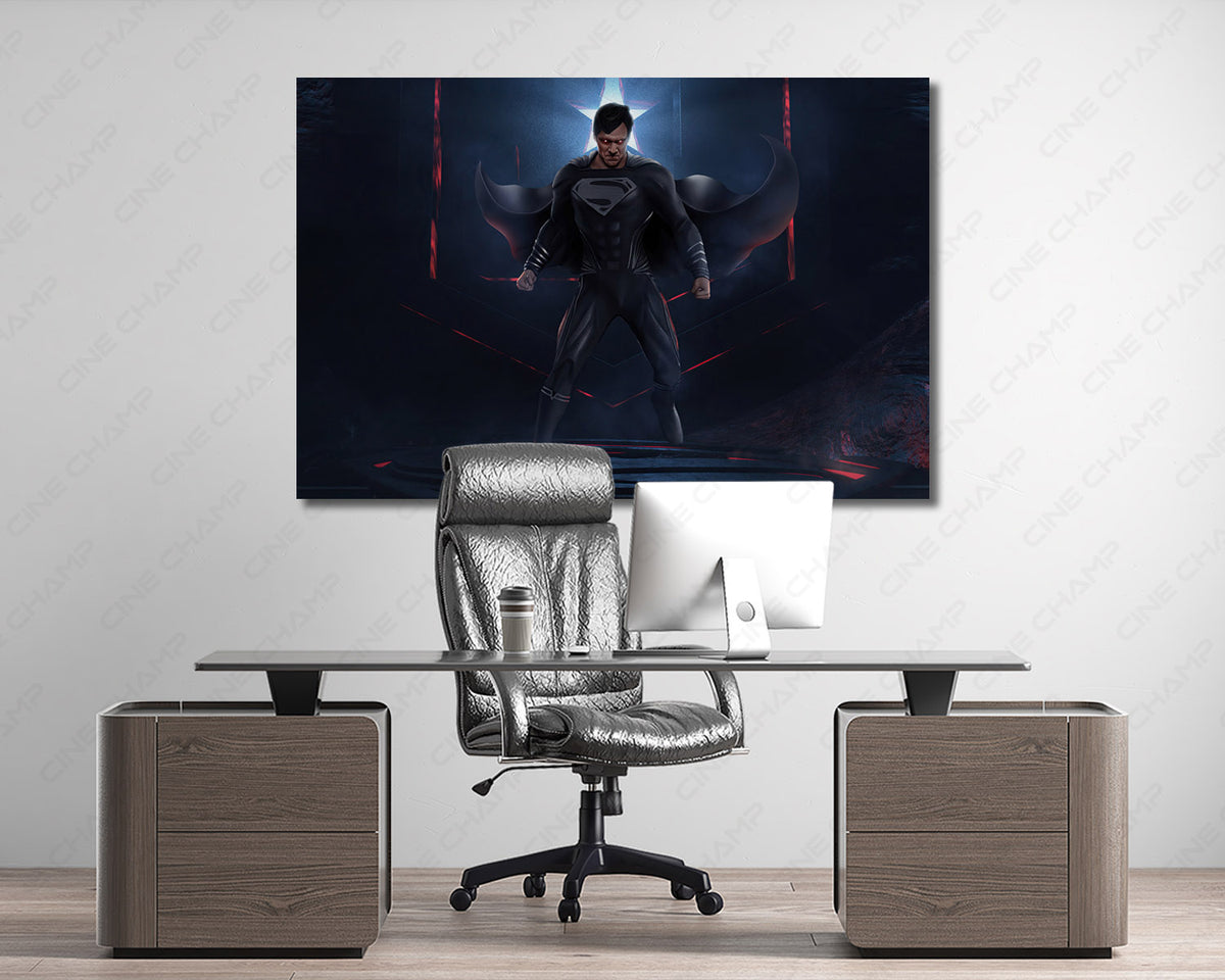 Superman Character Canvas Artwork