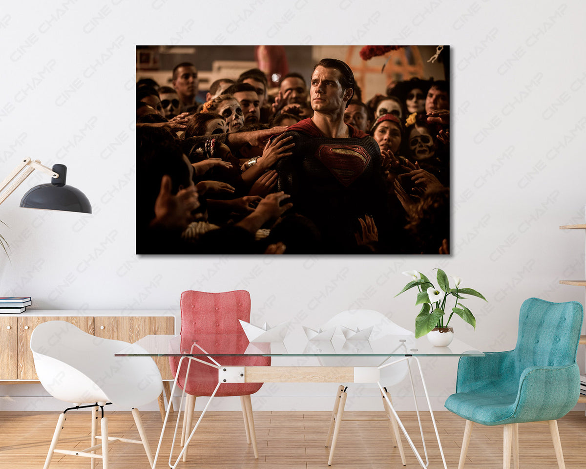 Superman DC superhero canvas print