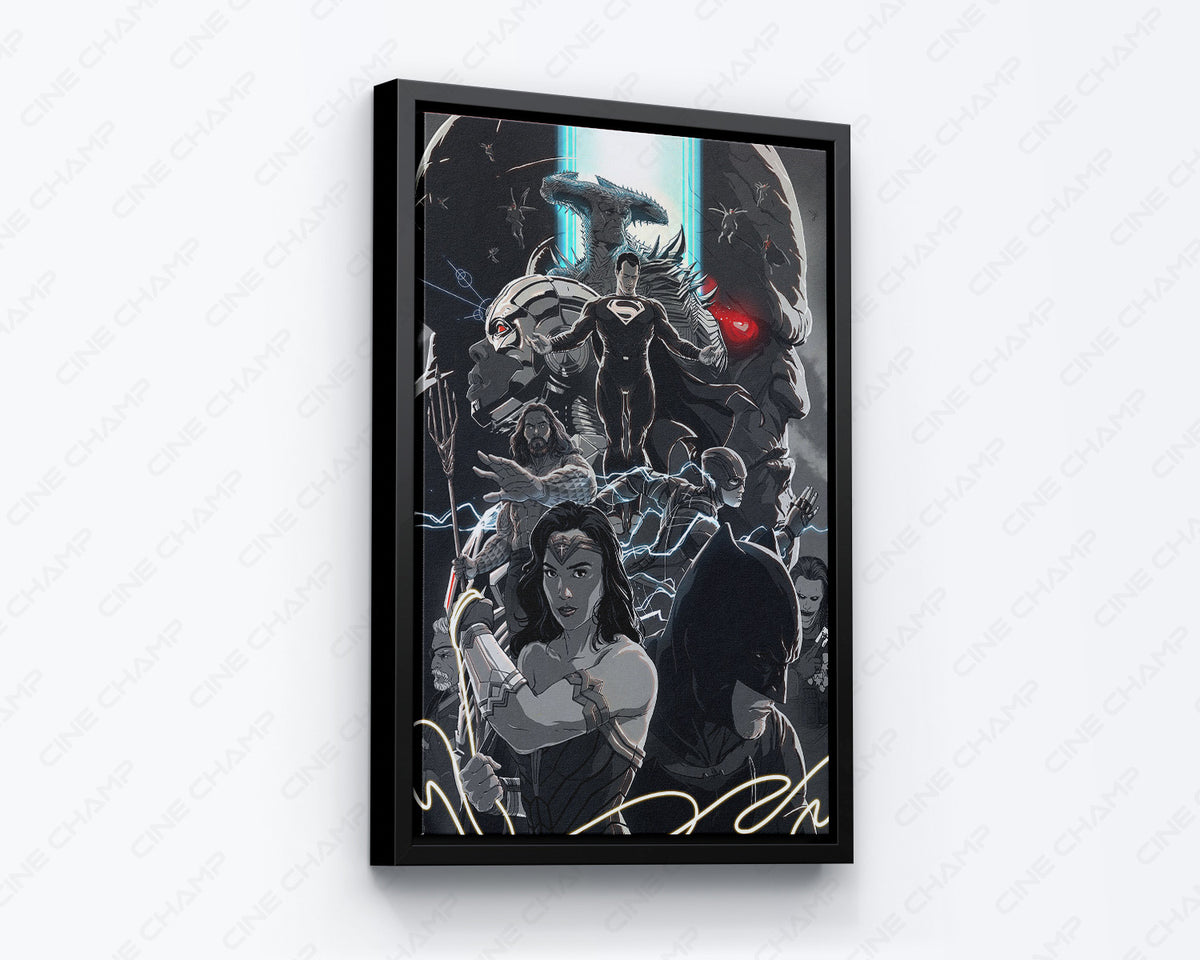 Superman and Wonder Woman Justice League Wall Decor