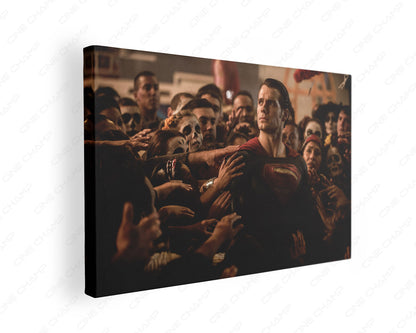 Superman iconic canvas wall art