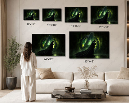 Supreme villain collector wall art