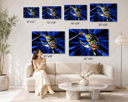 TMNT Mutant Mayhem Character Canvas