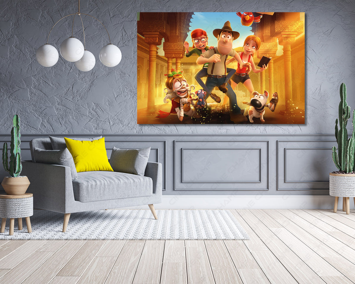 Tad Jones Adventure Movie Artwork