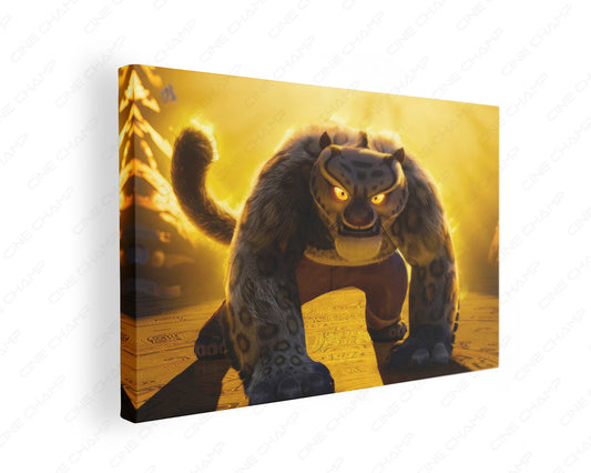 Tai Lung Kung Fu Panda canvas wall art