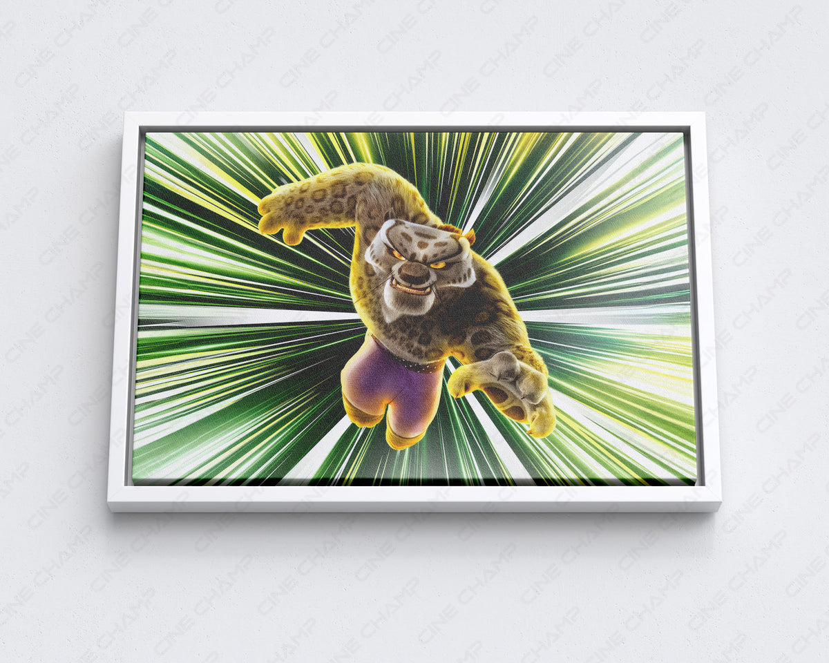 Tai Lung Martial Arts Canvas Art