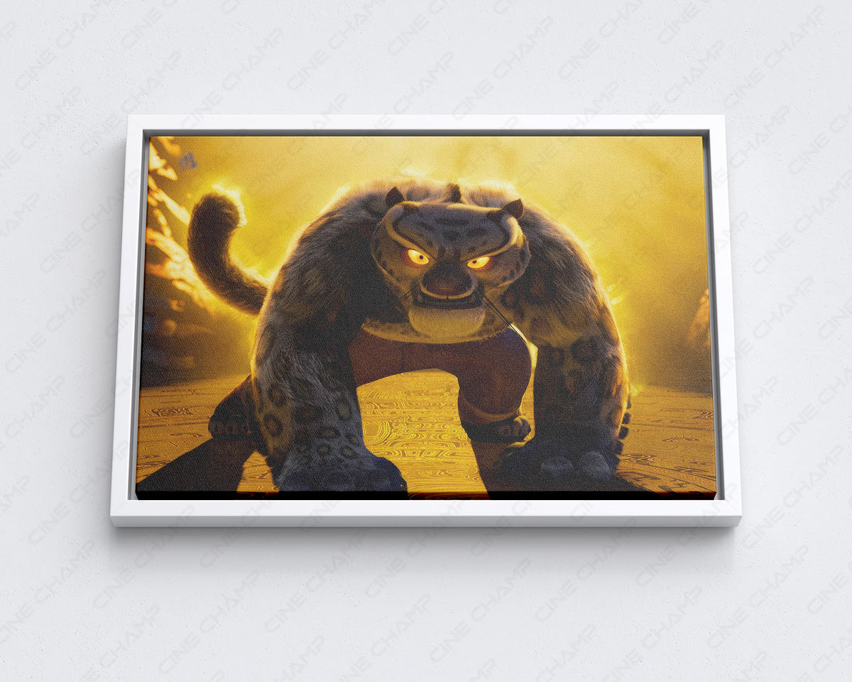 Tai Lung canvas for gaming room