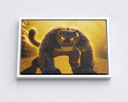 Tai Lung canvas for gaming room
