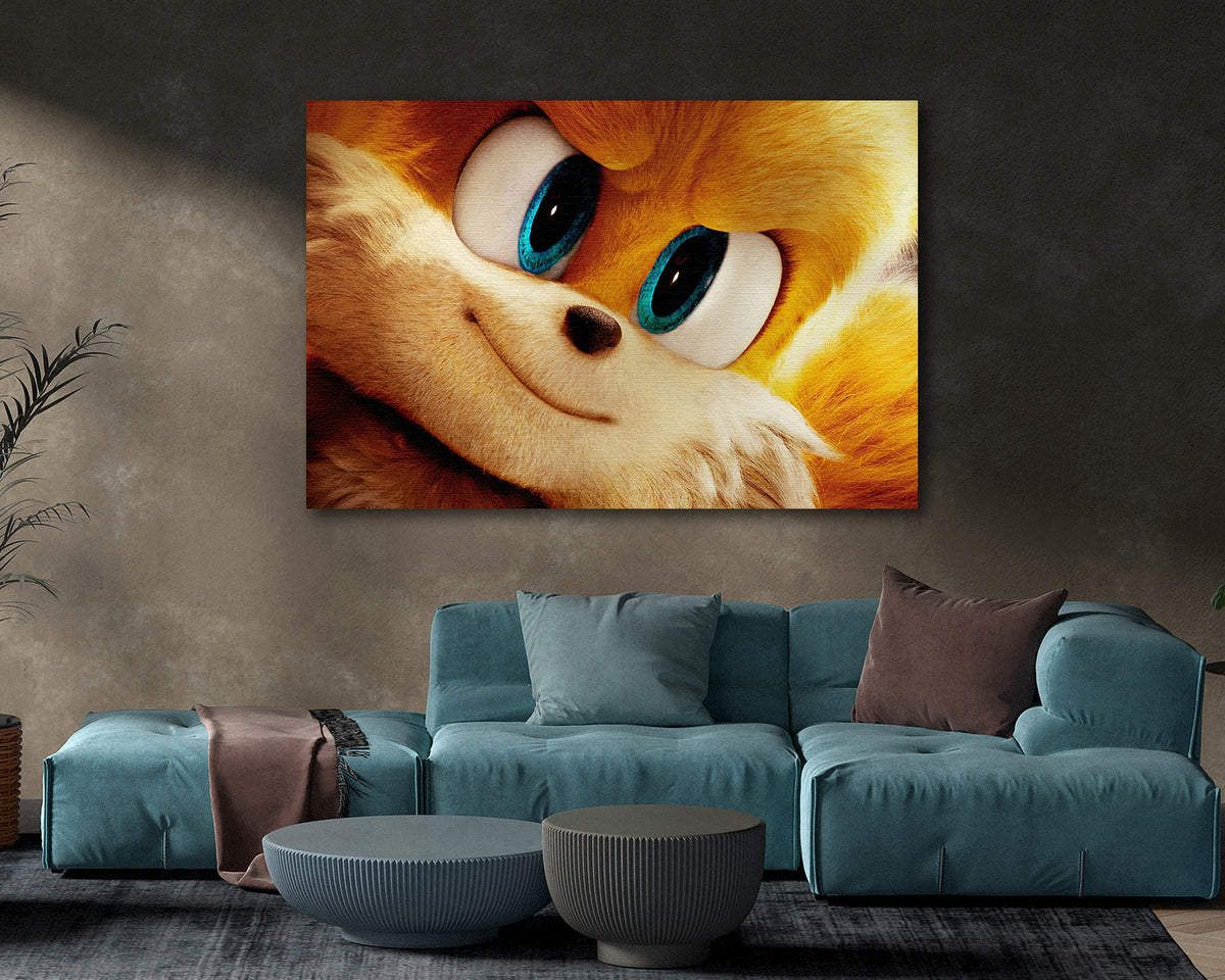 Tails Sonic 2 Canvas Print