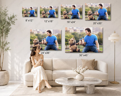 Ted 2 Cinematic Canvas Wall Artwork
