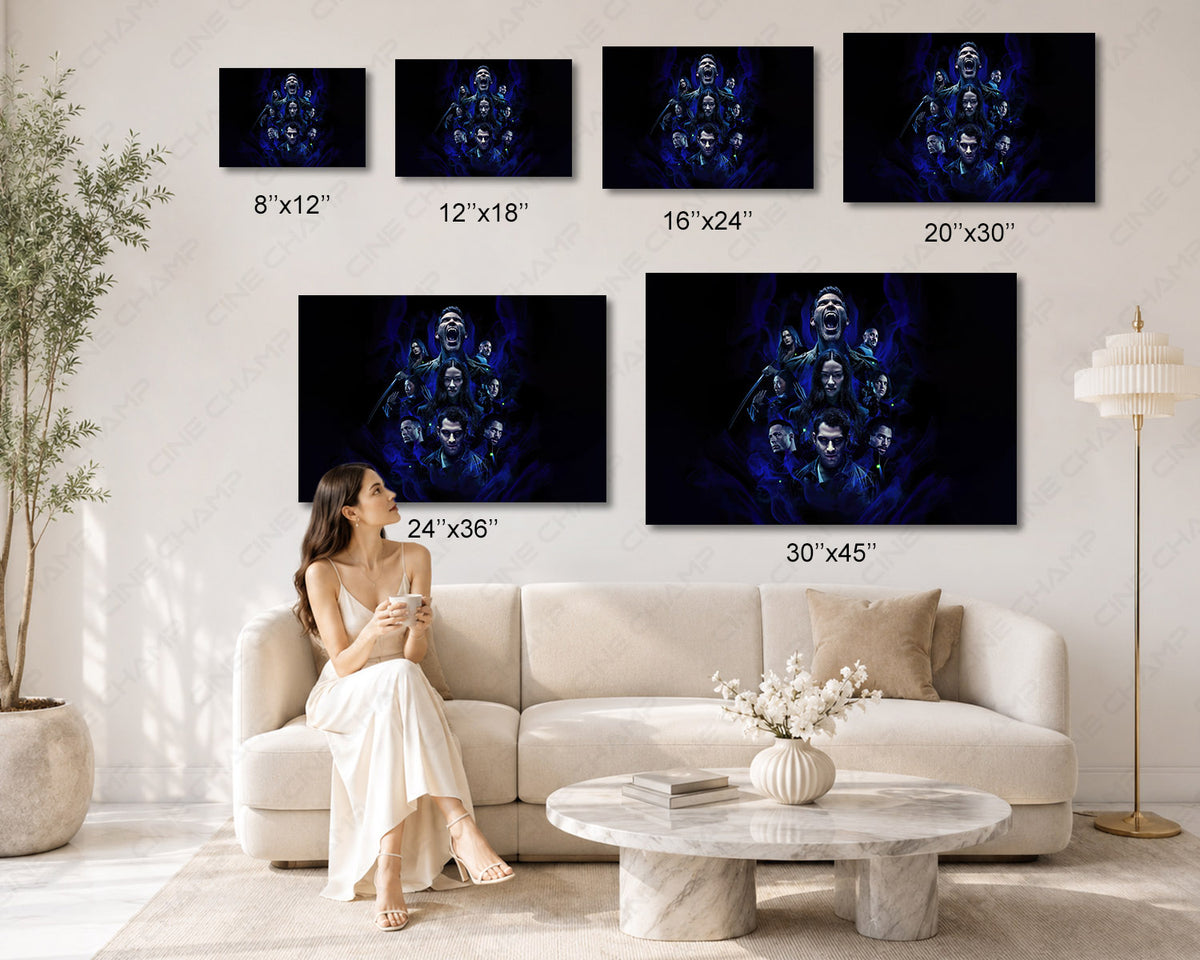 Teen Wolf Movie Poster Wall Art