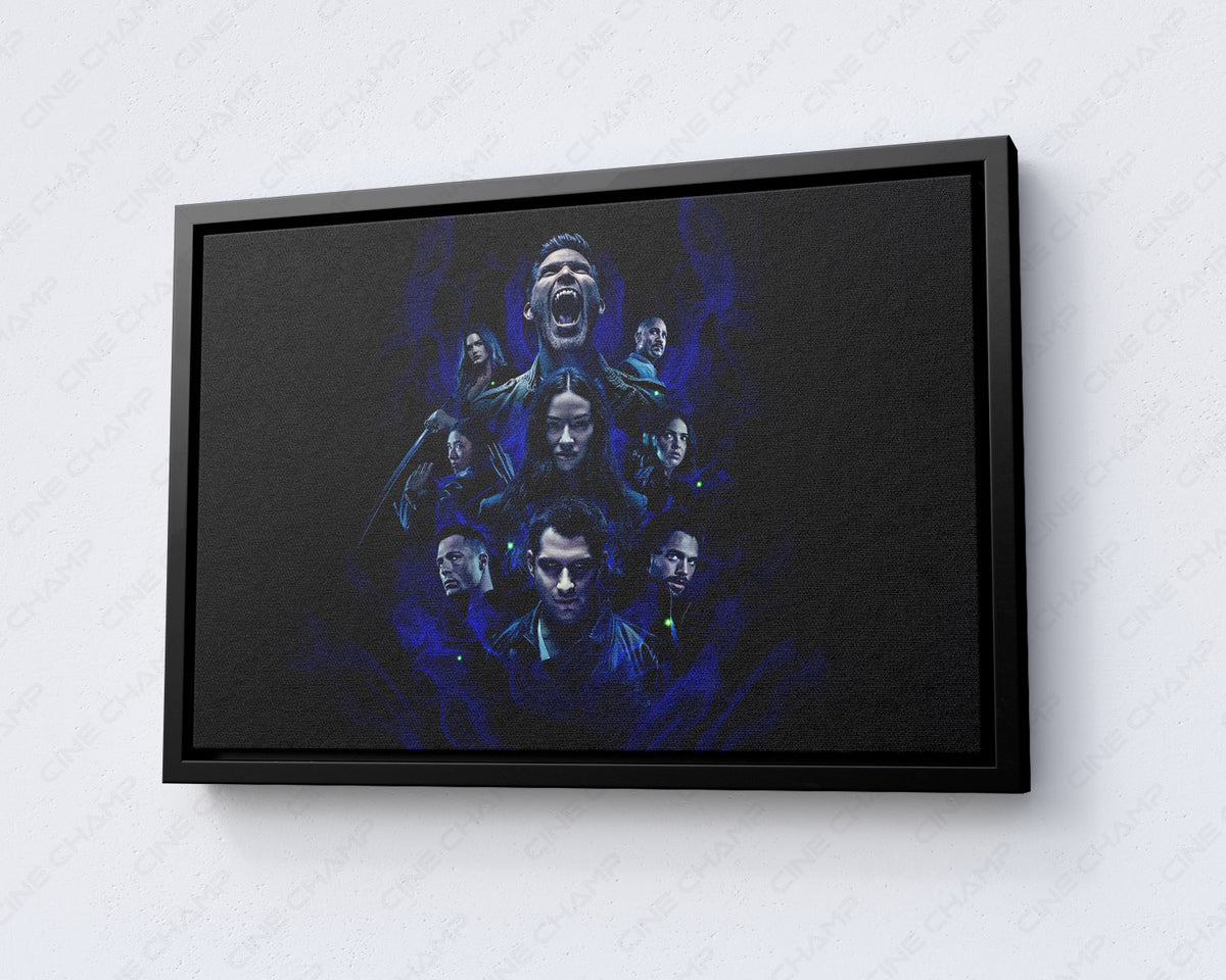Teen Wolf Supernatural Canvas Art