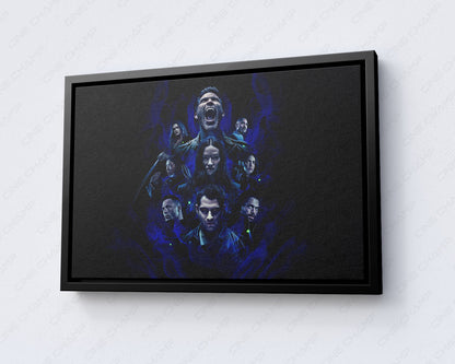 Teen Wolf Supernatural Canvas Art