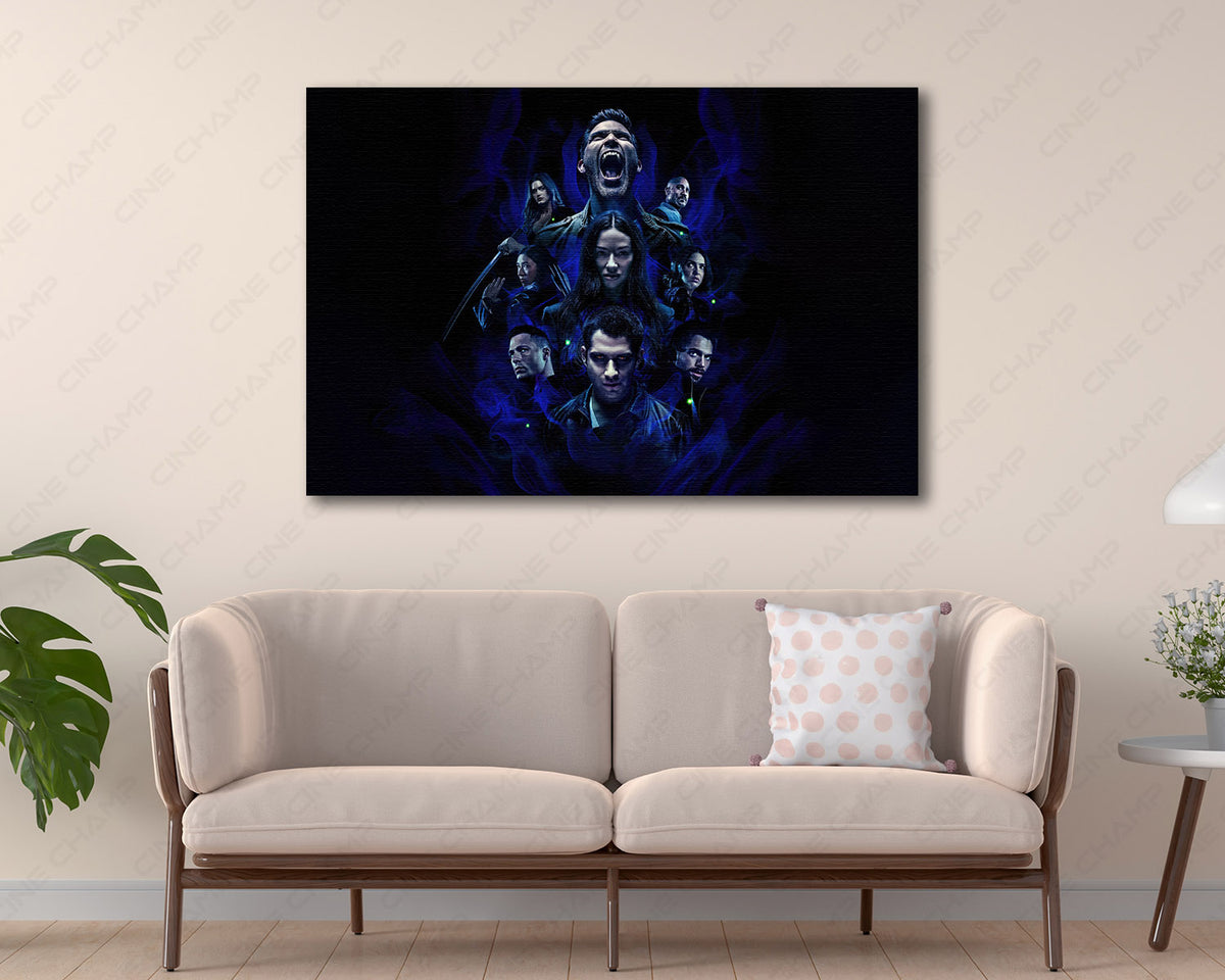 Teen Wolf Werewolf Movie Canvas Print