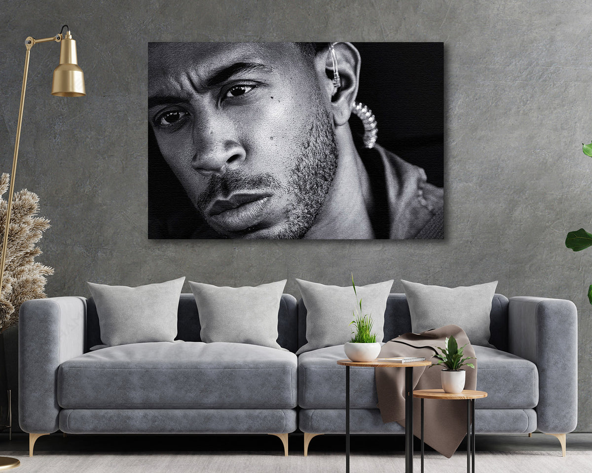 Tej Parker Fast And Furious Canvas Print